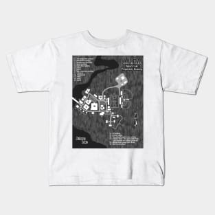 Adrian's Undead Diary ALPA map Kids T-Shirt